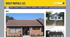Desktop Screenshot of insleyrentals.com