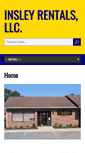 Mobile Screenshot of insleyrentals.com